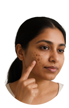 solar lentigine icon