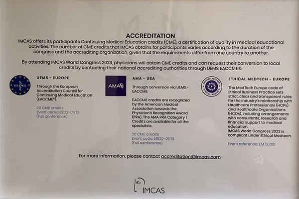کنگره جهانی IMCAS فرانسه - دکتر احسان صالح